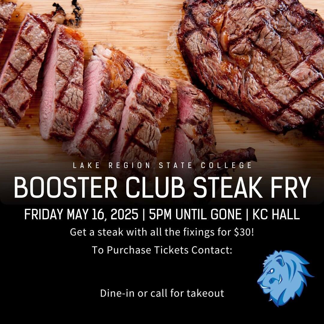 Example flyer for a restaurant proceeds night, a classic booster club fundraiser